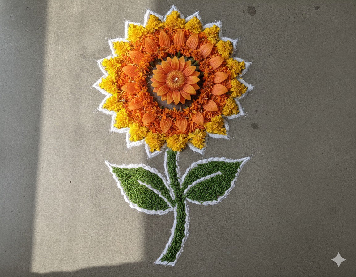Sunflower Glow Festive Candles
